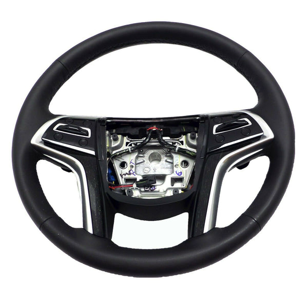 84366375 Steering Wheel Black Silver Nova Heated Precrash 2018-2019 Cadilla XTS
