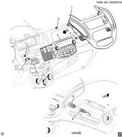 95382845 Radio Receiver Module 2013-2016 Chevrolet Traker / Trax