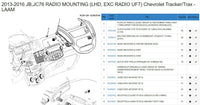95382845 Radio Receiver Module 2013-2016 Chevrolet Traker / Trax